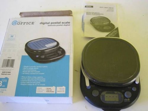 @theOFFICE DIGITAL POSTAL SCALE BATTERY OPERATED UP TO 3LBS USED