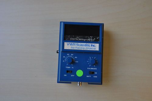 Scientific Digital Mini Ph Meter VWR Scientific Inc