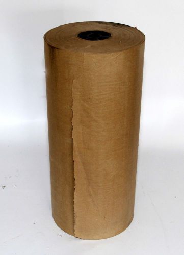 Kraft packing Brown paper roll 20&#034; wide 6 Mil thick 28 lb