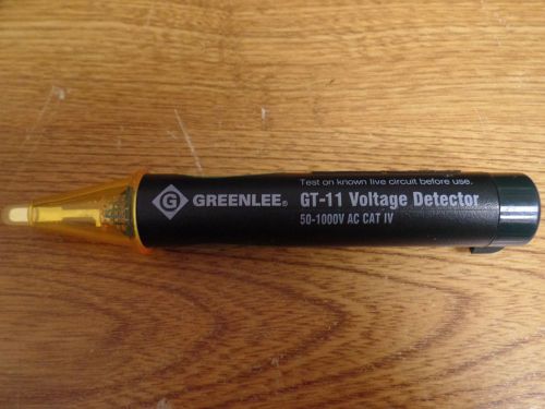(H6)  GREENLEE GT11 NON CONTACT VOLTAGE DETECTOR TESTER -FAST SHIP