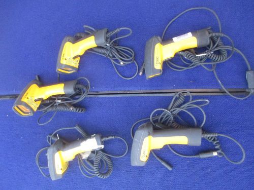 #T87 Lot of 5 Power Scan PSC 959 Barcode Scanner
