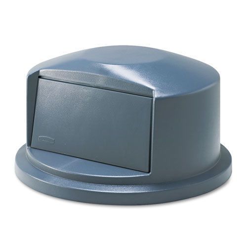Rubbermaid Brute Dome Top Swing Door Lid for 32-Gallon Waste Container, Gray