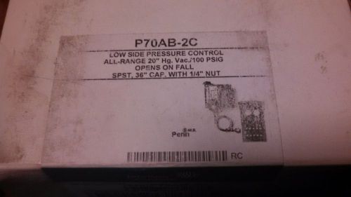 Johnson controls  low side pressure control p70ab-2c for sale