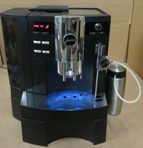 Jura impressa xs9 classic espresso/cappuccino/latte bean to cup coffee machine for sale