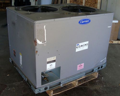 Carrier gemini air cooled condensing unit, 7.5 ton, 208/230v 3 ph 38auza08 - new for sale