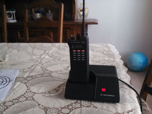 Motorola uhf portable system saber with encryption and charger for sale