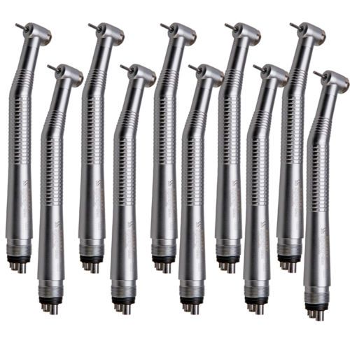 10pcs NSK PANA Air Style Dental Push Button High Speed Handpieces 4 Holes SEASKY