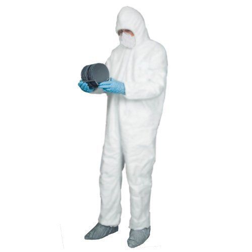 Enviroguard Body Filter 95 Plus Coverall with Hood  Disposable  White  4X-Large