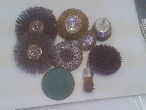 Wire wheel assortment for sale