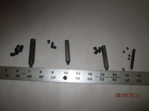 MACHINIST LATHE MILL Machinist Lot of Transfer Screws for Machinist