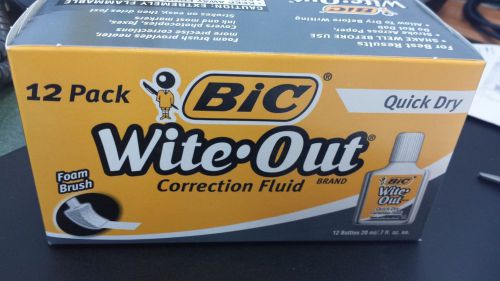 bic wite out 12 pack