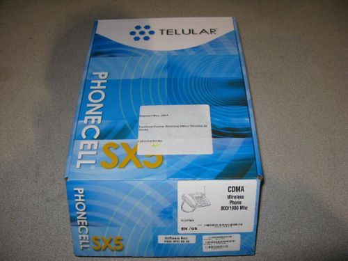 QTY 570 TELULAR PHONECELL SX5P