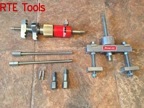 New Hydraulic/Manual Push-Pull 20 Ton, 24&#034; max. reach (1-stage pump) Set Puller