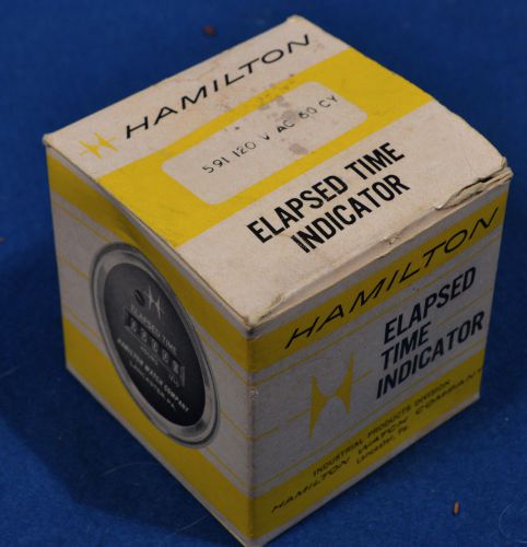Vintage Hamilton Watch Co elapsed time indicator 120v AC No 591
