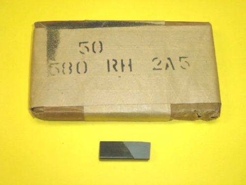 Nos! lot of (50) vr/wesson carbide tipped tool bit cutters, 580-rh-2a5 for sale