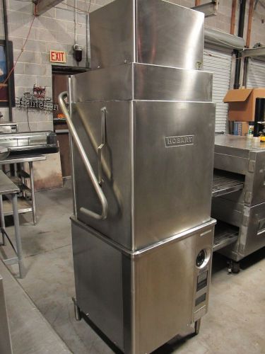 Hobart am15vl-1 advansys ventless hight temperatre dishwasher w/ booster heater for sale