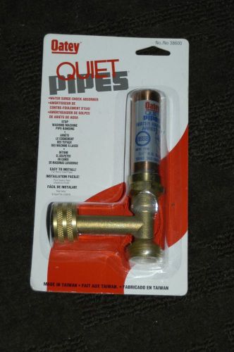 Oatey 38600 Quiet Pipes Washing Machine Supply Line Shock Absorber NEW
