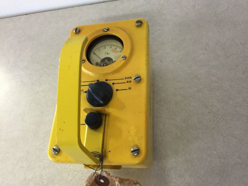 FCDA Victoreen Model 71 Survey Meter Radiation Detector Geiger Counter