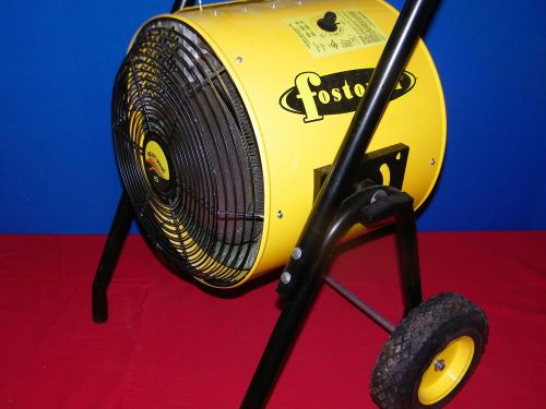 Fostoria heat wave 15 salamander portable electric job site heater! new #2 of 2 for sale
