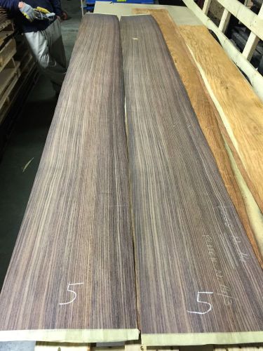 Wood Veneer East Indian Rosewood 12x114 2pcs total Raw Veneer  &#034;EXOTIC&#034; MEX 5