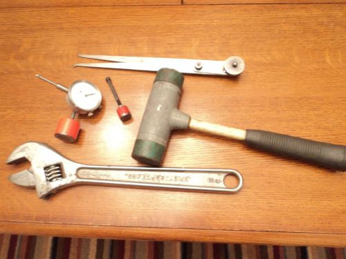 Nupla  hammer williams 15&#034; adjustable wrench indicator starrett inside caliper for sale