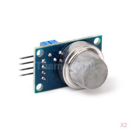 2pcs dc 5v mq-2 gas sensor module smoke methane butane detection for arduino diy for sale