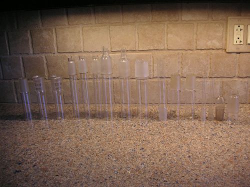 16 Vintage Science Lab Glassware Glass Pyrex Chemistry Distillation Joints