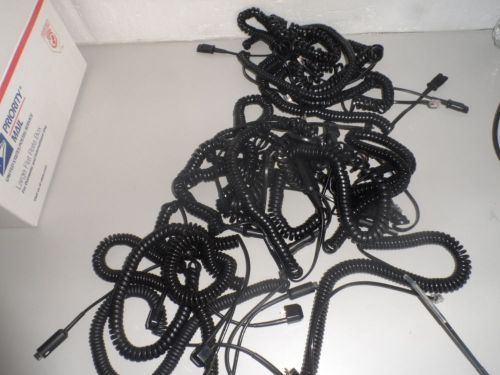 Lot Of 17 - Plantronics / Starkey / headset adapter cables cords - Various