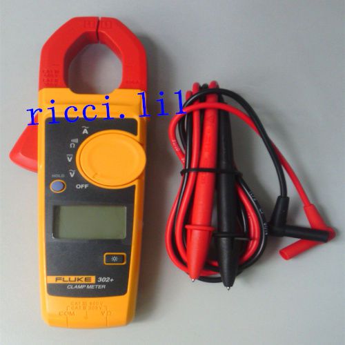 Fluke 302 digital clamp meter ac/dc multimeter tester for sale