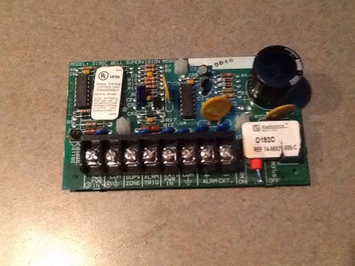 USED Radionics (Bosch) D192C Bell Supervision Module