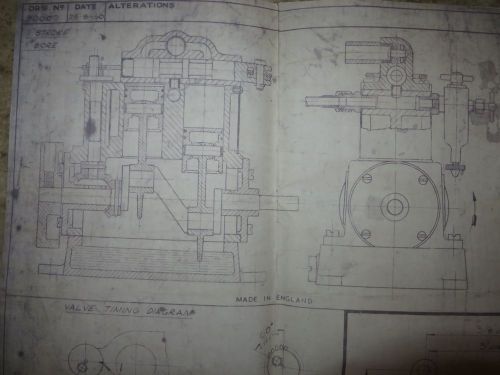 plans for Stuart Turner Sirius steam engine
