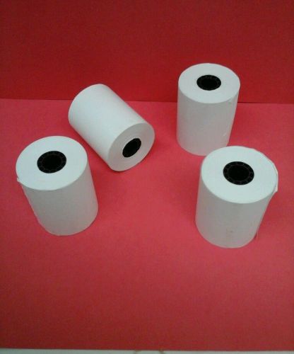 2 1/4&#039;&#039; x 85&#039; thermal cash register credit card pos paper roll (4 rolls) for sale