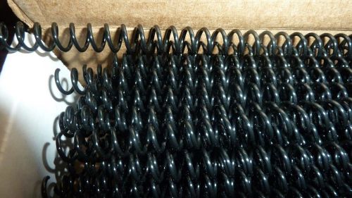 8mm Black Spiral Binding Coil - 500pc Free Shipping