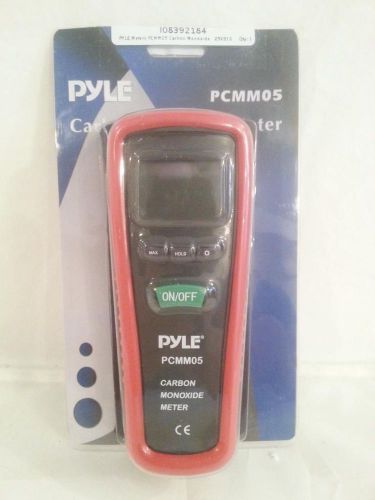 Pyle PCMM05 Carbon Monoxide Handheld Gas Meter With Alarm Digital LCD
