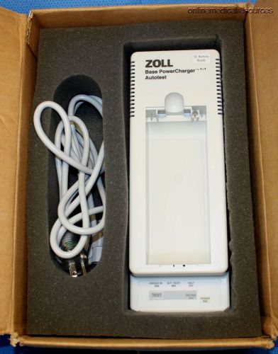 ZOLL Base PowerCharger 1x1  XL Series Battery Charger AutoTest