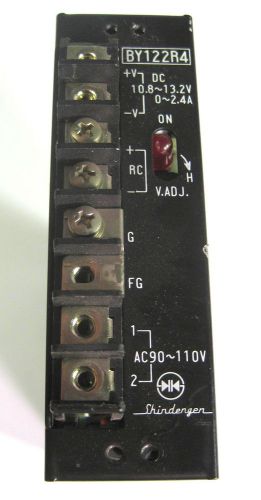 Shindengen BY122R4 2600172 power supply 10.8-13.2 VDC 2.4 A Amp 90-110 VAC