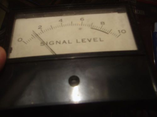 vintage pioneer signal level rpm X 100 meter  both
