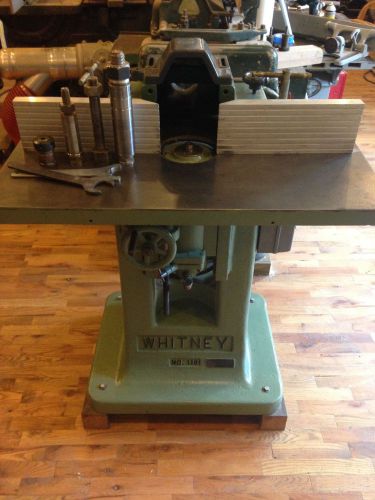 Whitney 110 Shaper Woodworking