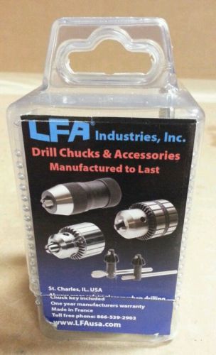 LFA 43-6B Plain Bearing Keyed Drill Chuck- 5/8-16 Mount 0-1/2 Capacity K329