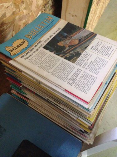 Vintage Belsaw Bulletin HUGE LOT -Foley-Belsaw Memorabilia Sharpening