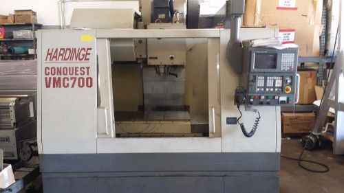 Hardinge Conquest VMC 700 Vertical Mill