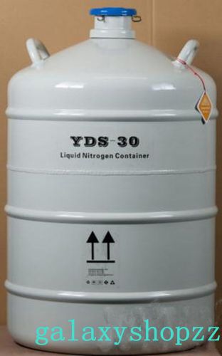 30L Cryogenic Container Liquid Nitrogen LN2 Tank with Protective sleeve
