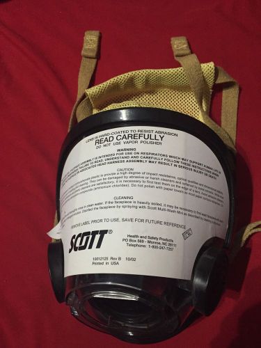 NEW Scott AV3000 HT MEDIUM Hi Temp Mask 201215-05 +Epic 3 bracket 201210-01 SCBA