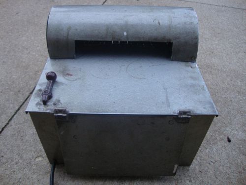 Vintage Silver Manufacturing  Commercial Paper Shredder Local Pick Up Ohio