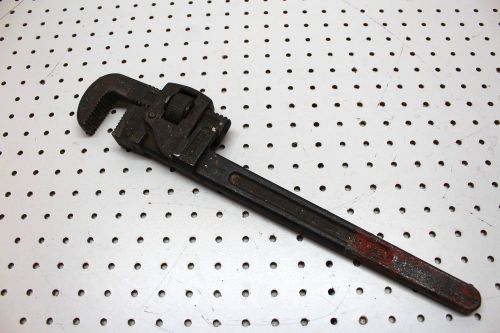 TRIMO 18 Adjustable Pipe Wrench Alloy - Used - Vintage