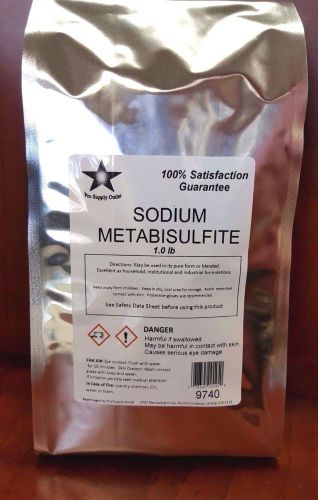 Sodium metabisulfite fcc/ food grade 1 lb pack for sale