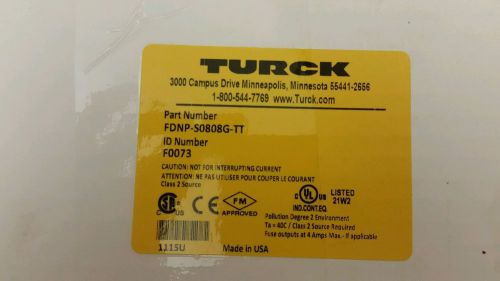 Turck, FDNP-S0808G-TT, Interlink Devicenet Station