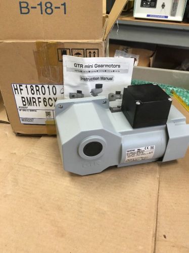 BROTHER INDUCTION MOTOR HF18R010-BMRF6CX 1/15HP, 10:1 Ratio, 1Phase ***NEW***