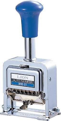 Lion pro-line heavy-duty rubber faced wheel automatic numbering machine for sale