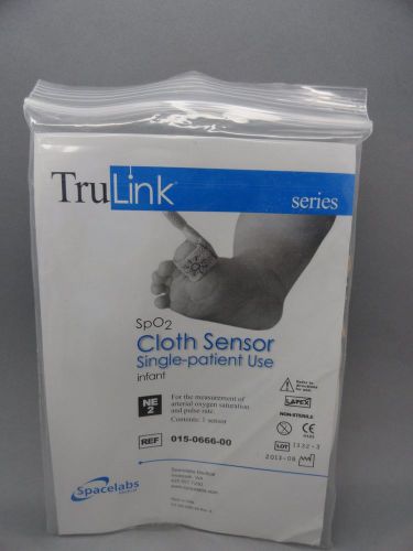 Spacelabs Tru-Link Spo2 Cloth Sensor Single Patient Use Infant 015-0666-00